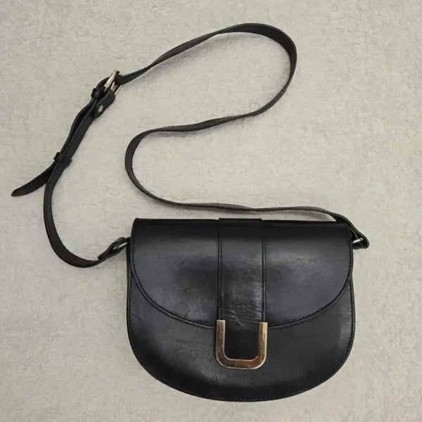 [BUNJANG] A.P.C. Soho Bag Black Leather Shoulder Bag / 아페쎄 소호백 블랙