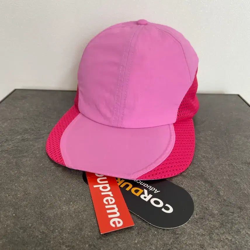 [BUNJANG] Supreme Cordura Mesh 6-Panel Cap Pink / (OS) 슈프림 6패널 볼캡 모자 코듀라 메쉬 핑크