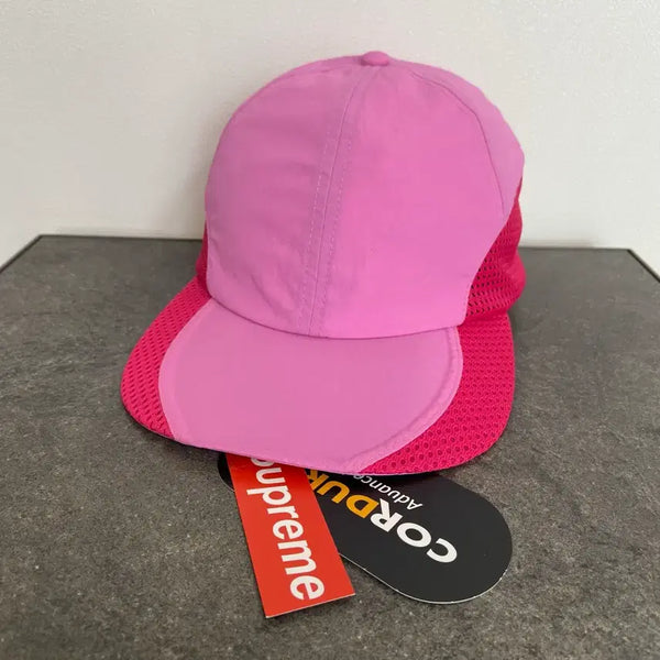 [BUNJANG] Supreme Cordura Mesh 6-Panel Cap Pink / (OS) 슈프림 6패널 볼캡 모자 코듀라 메쉬 핑크
