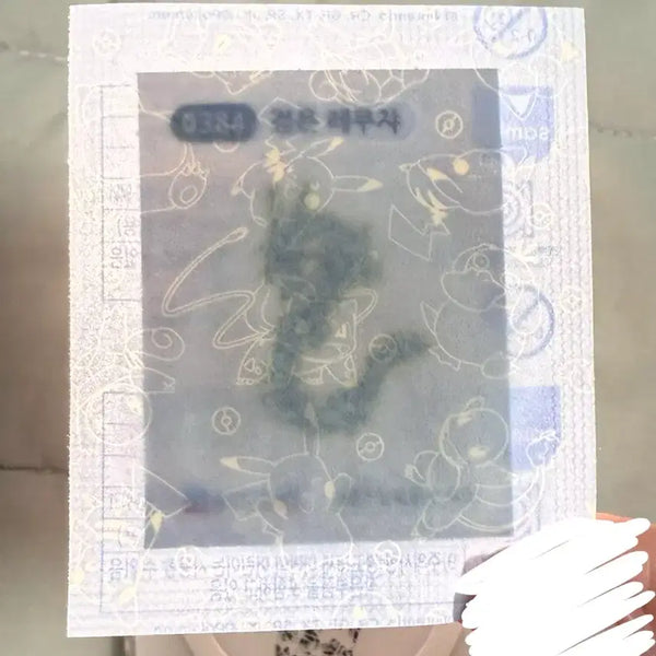 [BUNJANG] Pokemon Black Rayquaza 0384 Stickers / (급처) 포켓몬스터 검은 레쿠쟈 띠부씰