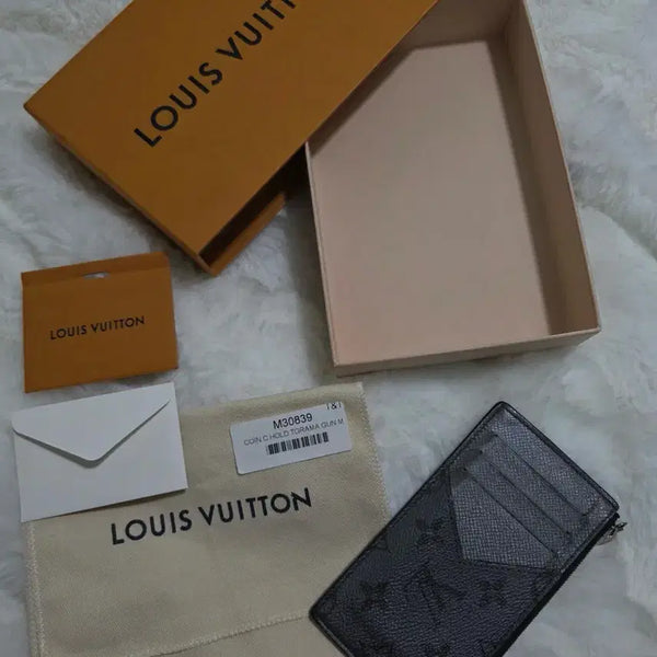 [BUNJANG] Louis Vuitton Monogram Eclipse Coin Card Holder / 루이비통 이클립스 코인 카드홀더