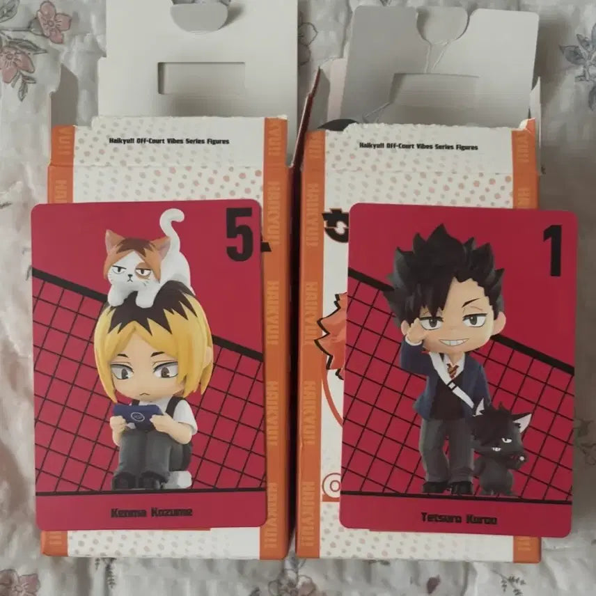 [BUNJANG] Pop Mart Haikyuu!! Kenma & Kuroo Off-Court Rest Time Figure Bundle (Sealed) / 팝마트 하이큐 켄마 쿠로오 오프코트 휴식시간 피규어 일괄 미개봉