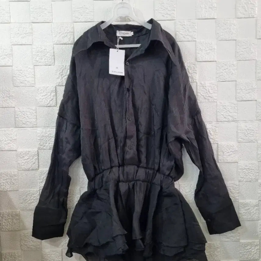 [BUNJANG] SONGANH Frill String Shirt / SONGANH