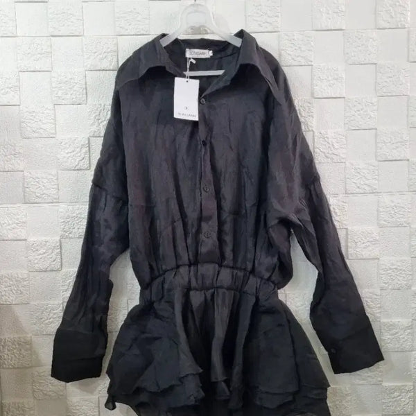 [BUNJANG] SONGANH Frill String Shirt / SONGANH