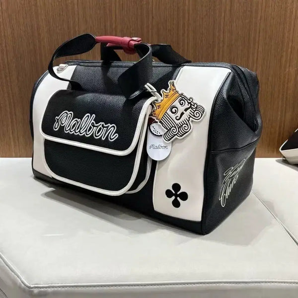 [BUNJANG] Malbon Golf King Boston Bag / 정품 신상 말본 클럽 킹 골프 보스턴백