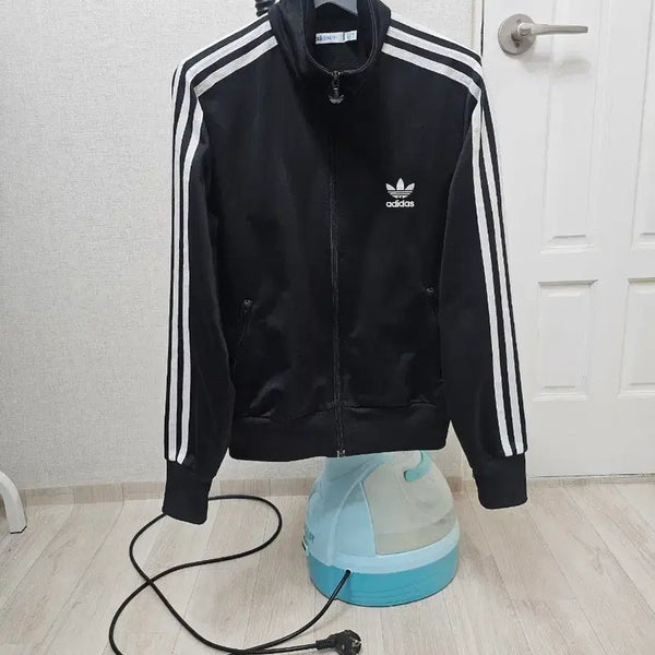 [BUNJANG] Adidas Firebird Back Logo Track Top Jersey (Black/White) / (95~100) 초대장급 아디다스 파이어버드 백로고 [검흰] 트랙탑져지