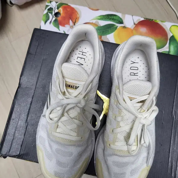 [BUNJANG] Adidas Climacool White Sneakers 230mm / 아디다스 클라이마쿨 흰색 운동화 230mm 상태매우좋음