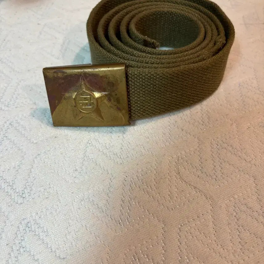 [BUNJANG] North Korean Army Belt (1950s) / 625 시대 북한군 벨트