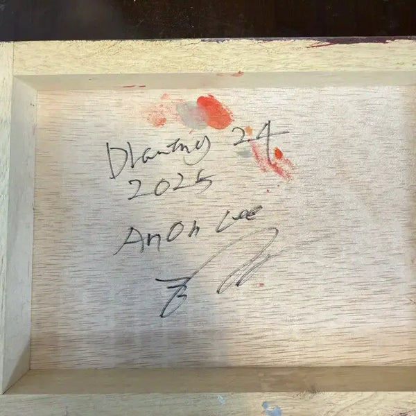 [BUNJANG] Ian On Drawing 24 Acrylic on Wood Panel Art / 이안온 소품 - Drawing24