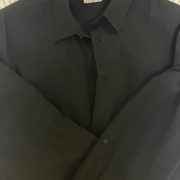 [BUNJANG] Stillness Cotton Roll-Up Shirt / 스틸네스 코튼 롤업셔츠 2