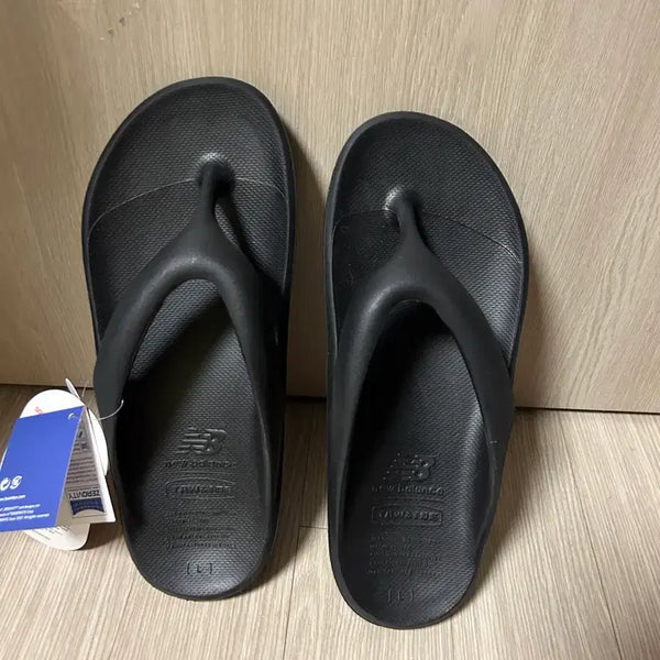 [BUNJANG] New Balance x To&Tonic Flip Flops Black (Size L260-275) / 새상품 L260~275 뉴발란스x토앤토 플립플랍 블랙