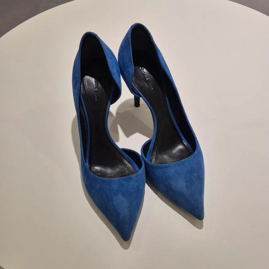 [BUNJANG] Celine Paris Dorset Pumps Blue / (37.5)셀린느 파리 도르세 펌프스 블루