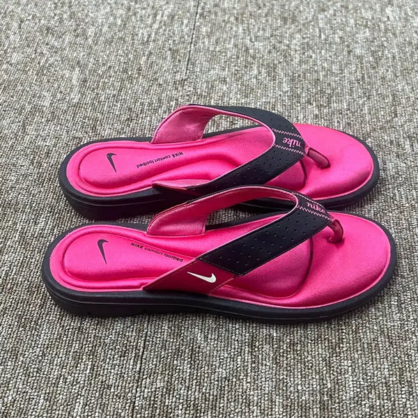 [BUNJANG] Nike Pink Cushion Flip-Flops Size W10 (260mm) / 나이키 핑크 쿠션 쪼리 260(W10)