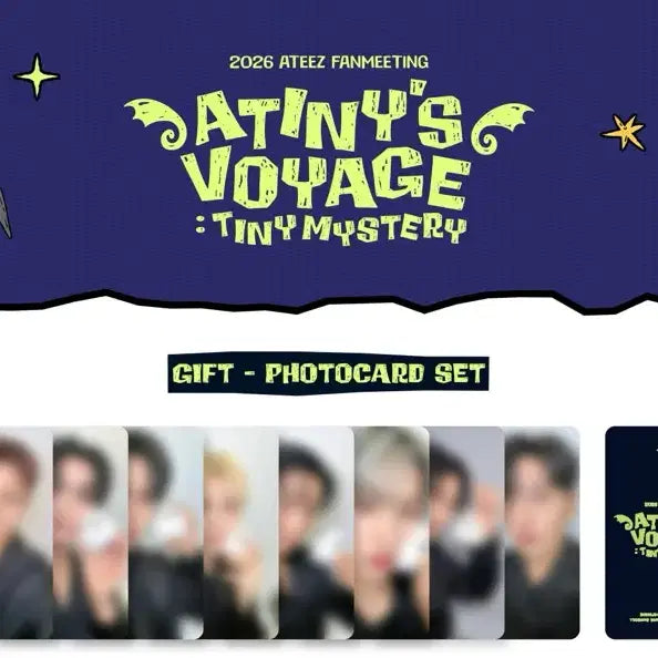 [BUNJANG] ATEEZ Fanmeeting ATINY Zone Photocard Set / 에이티즈 팬미팅 에이티니존 포카 세트 양도