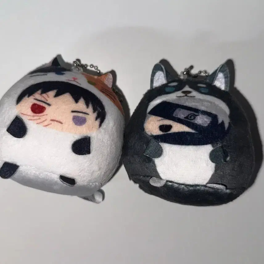 [BUNJANG] Naruto Tenorinz Plush Toy Bundle (Obito, Kakashi) / 나루토 테노린즈 누이 오비토 카카시 일괄