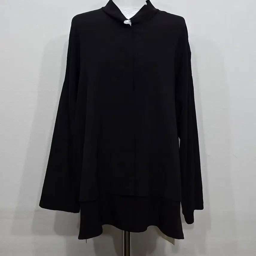 [BUNJANG] Le Beige Color Block Blouse / [100~105] 여성 르베이지 배색 블라우스