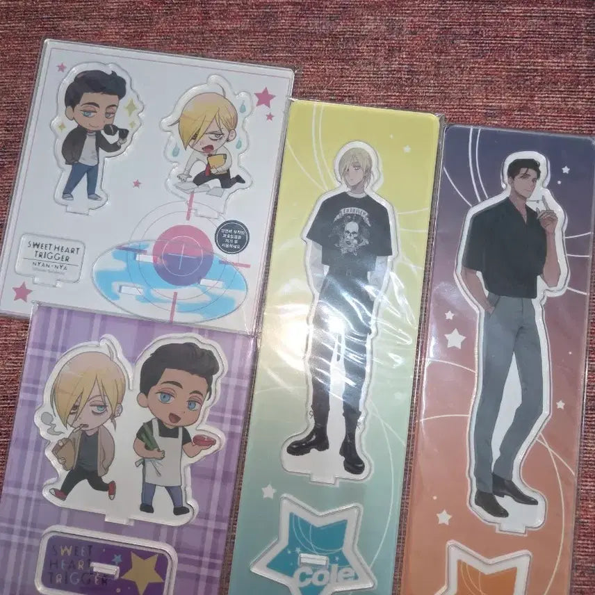 [BUNJANG] Sweetheart Trigger Acrylic Stand Set / 냔냐님 스위트하트트리거 아크릴스탠드 모음