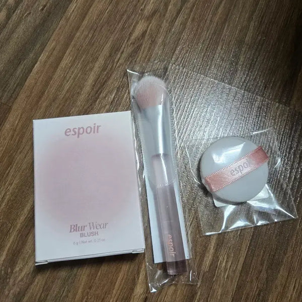 [BUNJANG] Espoir Blur Wear Blush - Dazed Mauve (Includes Unused Gift) / [1차 사은품] 에스쁘아 블러 웨어 블러쉬 - 데이즈드 모브