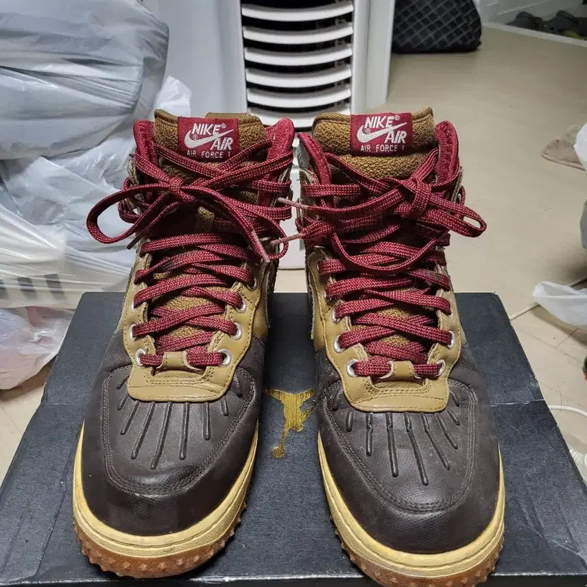 [BUNJANG] Nike Air Force 1 Winter Boots Chocolate Brown / 나이키 에어 포스 1 윈터 부츠 초코 브라운 270mm 상태좋음