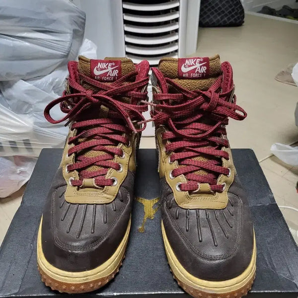 [BUNJANG] Nike Air Force 1 Winter Boots Chocolate Brown / 나이키 에어 포스 1 윈터 부츠 초코 브라운 270mm 상태좋음