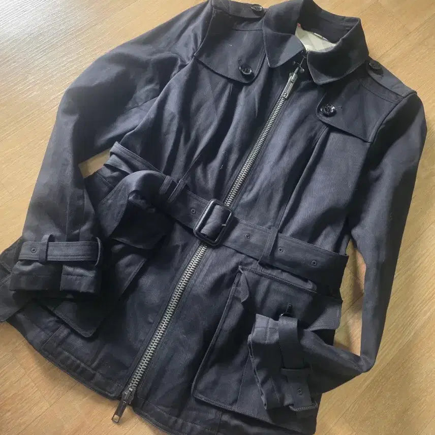 [BUNJANG] Burberry Trench Coat Black / 버버리 트렌치 코트 블랙