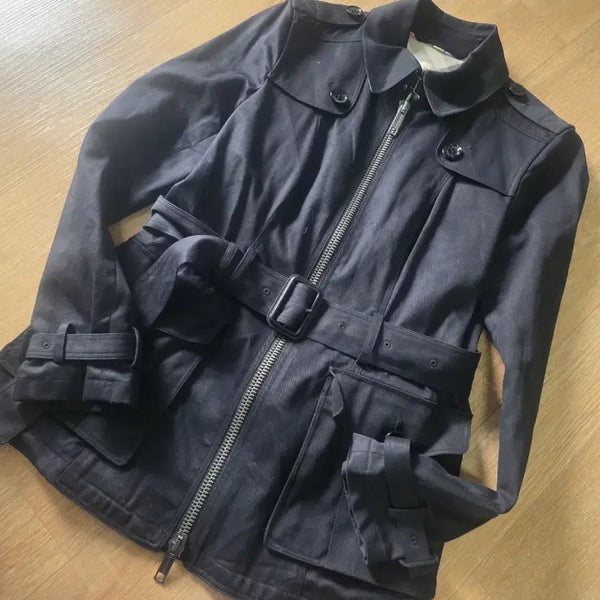 [BUNJANG] Burberry Trench Coat Black / 버버리 트렌치 코트 블랙