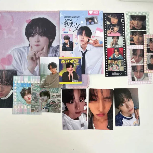 [BUNJANG] NCT WISH Riku Birthday Cafe Mousepad Photocard / 엔시티 위시 리쿠 생일카페 마우스패드 포토카드