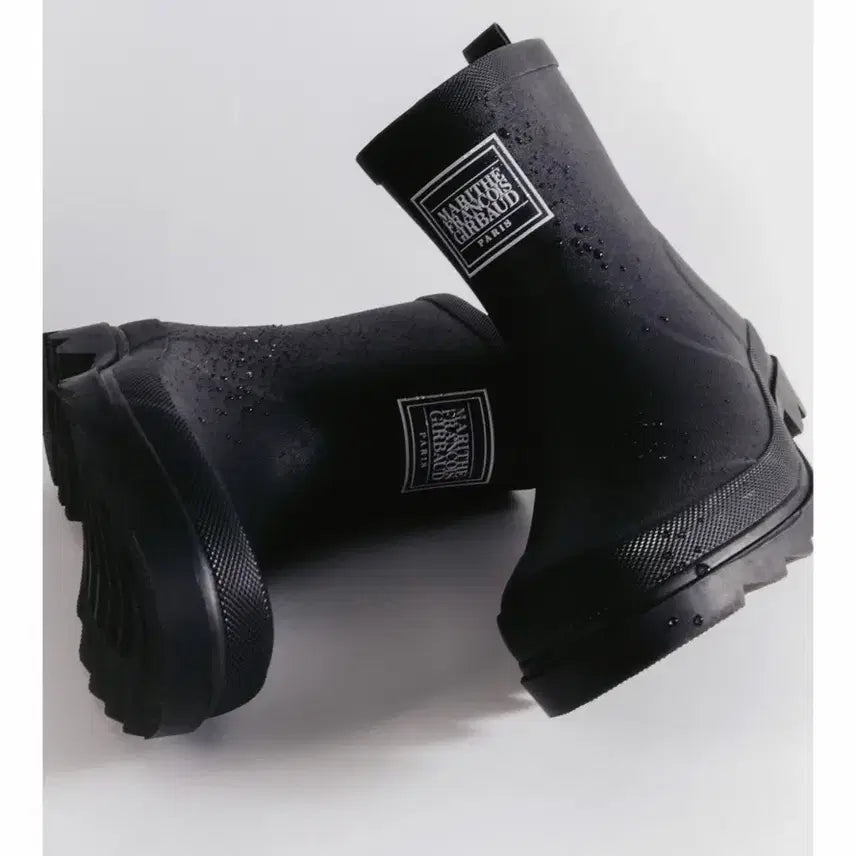 [BUNJANG] Marithe Francois Girbaud Black Rain Boots Size 250 / 마리떼프랑소와저버 레인부츠