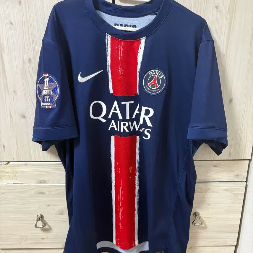 [BUNJANG] Paris Saint-Germain (PSG) Lee Kang-in Home Soccer Jersey XL / 파리생재르맹 PSG 축구 유니폼 이상인 마킹 XL