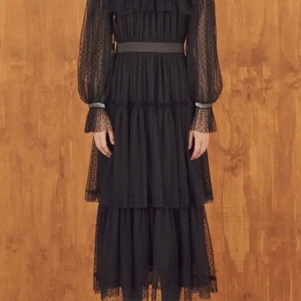 [BUNJANG] Johnny Hates Jazz Dot Tulle Dress / 쟈니헤잇재즈 도트튤원피스