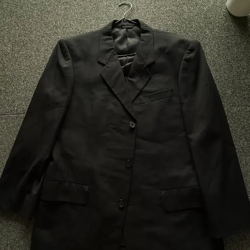 [BUNJANG] Yohji Yamamoto AAR Wool Blazer Black / 금요일 까지 판매)요지야마모토 더반 aar 울 블랙 블에이저