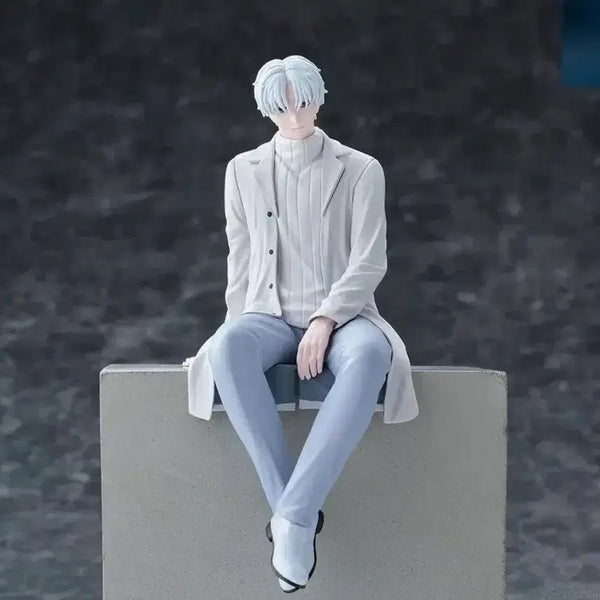 [BUNJANG] Sega Sakamoto Days Shiozaki Akira Noodle Stopper Figure (White Hair Ver.) / [미개봉]세가 사카모토데이즈 쵸코노세 누들스토퍼 우즈키케이 X슬러 피규어