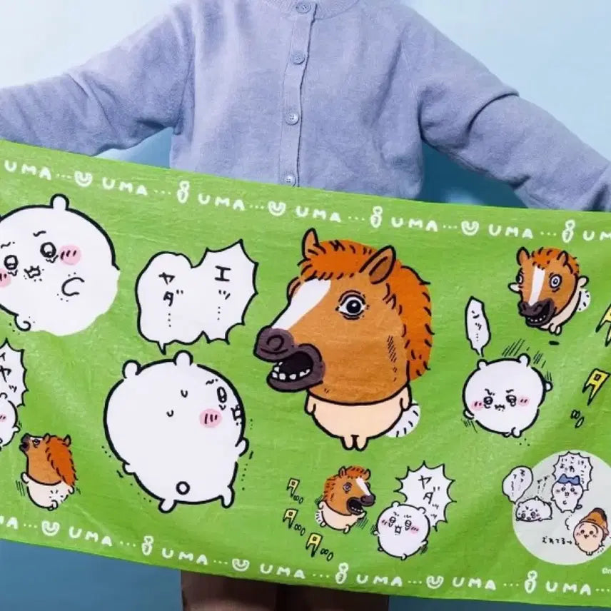 [BUNJANG] Chiikawa 2026 Happy Bag Mini Blanket Hachiware Usagi Plush / 치이카와 2026 해피백 말 담요 하치와레 우사기 인형
