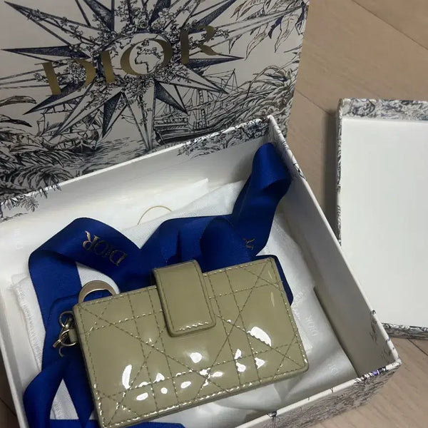 [BUNJANG] Dior Lady Accord Cardholder / 디올 레이디 아코드언 카드지갑