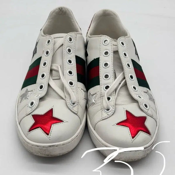 [BUNJANG] Gucci Ace Star Sneakers / 구찌 에이스 스타 스니커즈 35.5 (225)