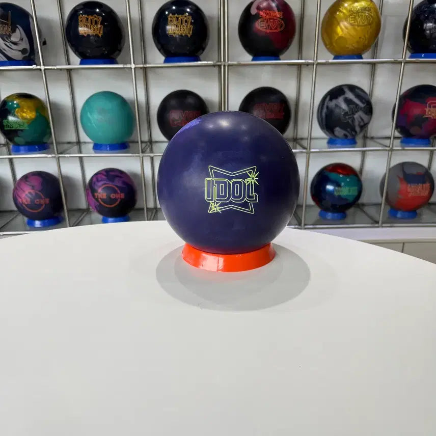 [BUNJANG] Lotto Grip Idol Purple Bowling Ball (15 lbs, Refurbished) / 아이돌퍼플(중고볼링공)(덤리스지공가능)