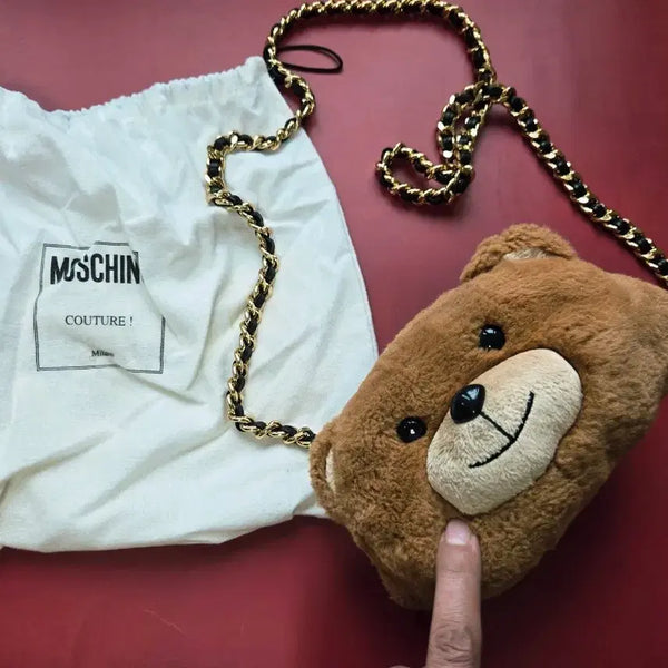 [BUNJANG] Moschino Teddy Bear Chain Bag / 모스키노 테디베어 체인 백