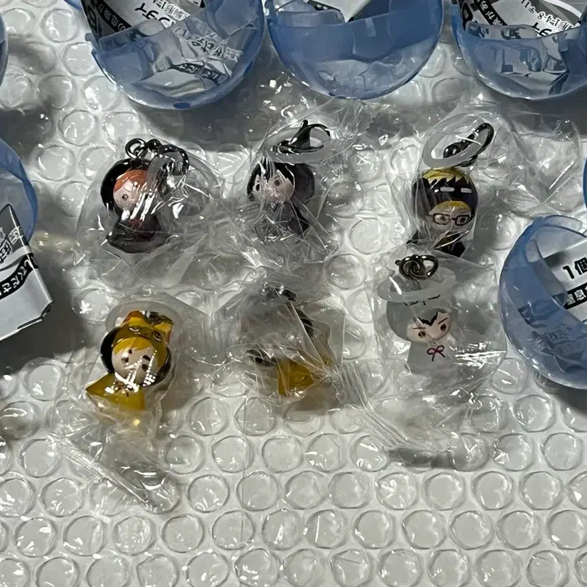 [BUNJANG] Haikyuu!! Megirushi Animal Ver. Full Set (Hinata, Kageyama, Tsukishima, Atsumu, Osamu, Kita) / 하이큐 메지루시 동물ver 히나타 카게야마 츠키시마 아츠무 오사무 키타