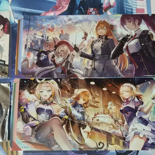 [BUNJANG] Girl's Frontline 2: Exilium Makikato Merchandise Pop-up Exclusive Card Ticket Badge Bundle Set / 소녀전선2 망명 마키아토 굿즈 팝업 특전 카드 티켓 뱃지 일괄