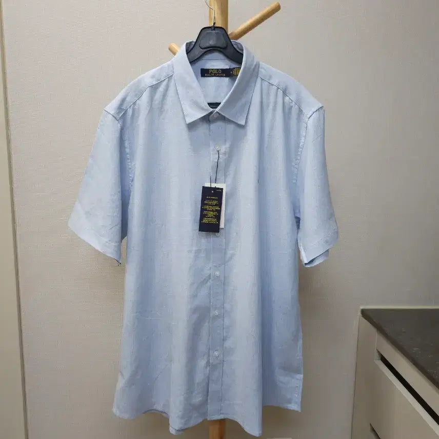 [BUNJANG] Polo Ralph Lauren Linen Short Sleeve Shirt / 폴로랄프로렌 린넨반팔셔츠