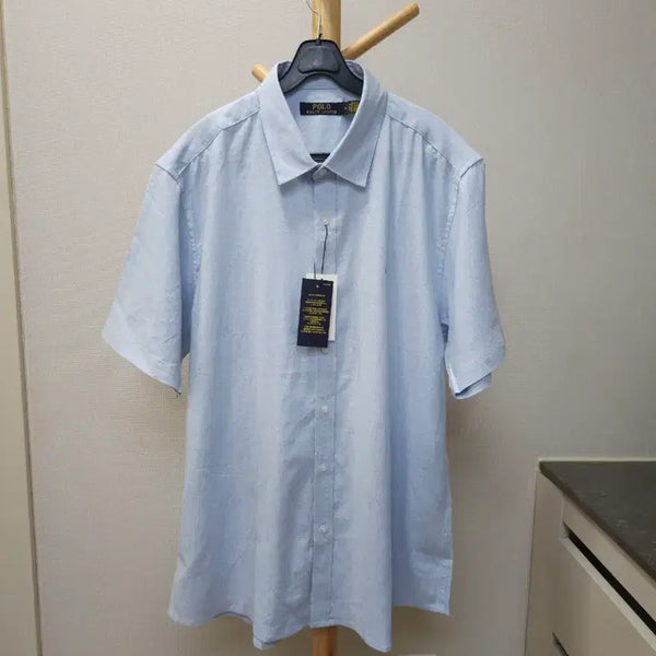 [BUNJANG] Polo Ralph Lauren Linen Short Sleeve Shirt / 폴로랄프로렌 린넨반팔셔츠