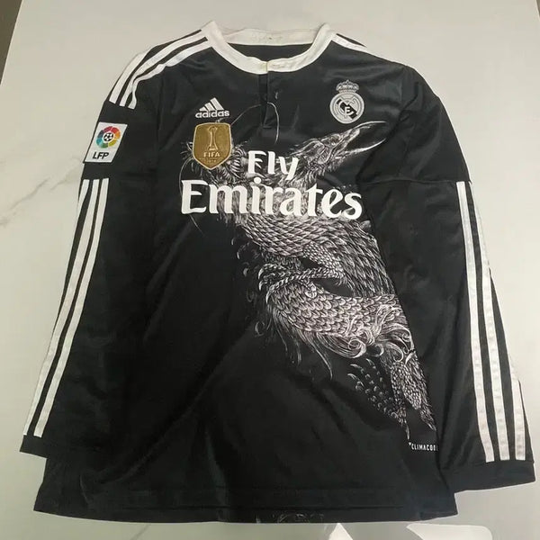 [BUNJANG] Real Madrid Y-3 Yohji Yamamoto Collaboration Third Kit Soccer Jersey / 1415레알 요지야마모토 유니폼