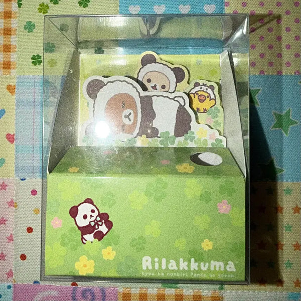 [BUNJANG] Rilakkuma Panda & Korilakkuma Memo Pad / 판다 리락쿠마 코리락쿠마 키이 메모지