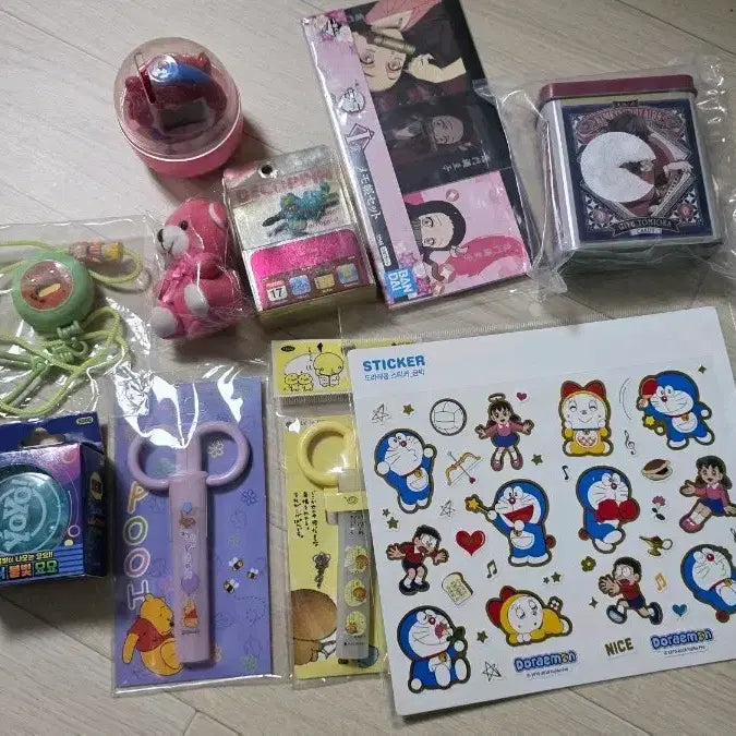 [BUNJANG] Demon Slayer Vintage Stationery Goods Bundle / 고전 문구 귀멸의 칼날 굿즈 판매