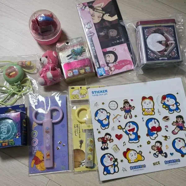 [BUNJANG] Demon Slayer Vintage Stationery Goods Bundle / 고전 문구 귀멸의 칼날 굿즈 판매