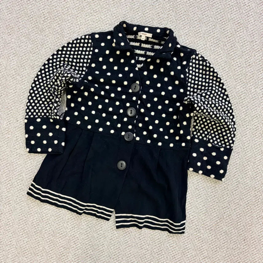 [BUNJANG] Kenzo Women's Polka Dot Knit Cardigan / M 겐조 여성 도트 니트가디건 0708D1