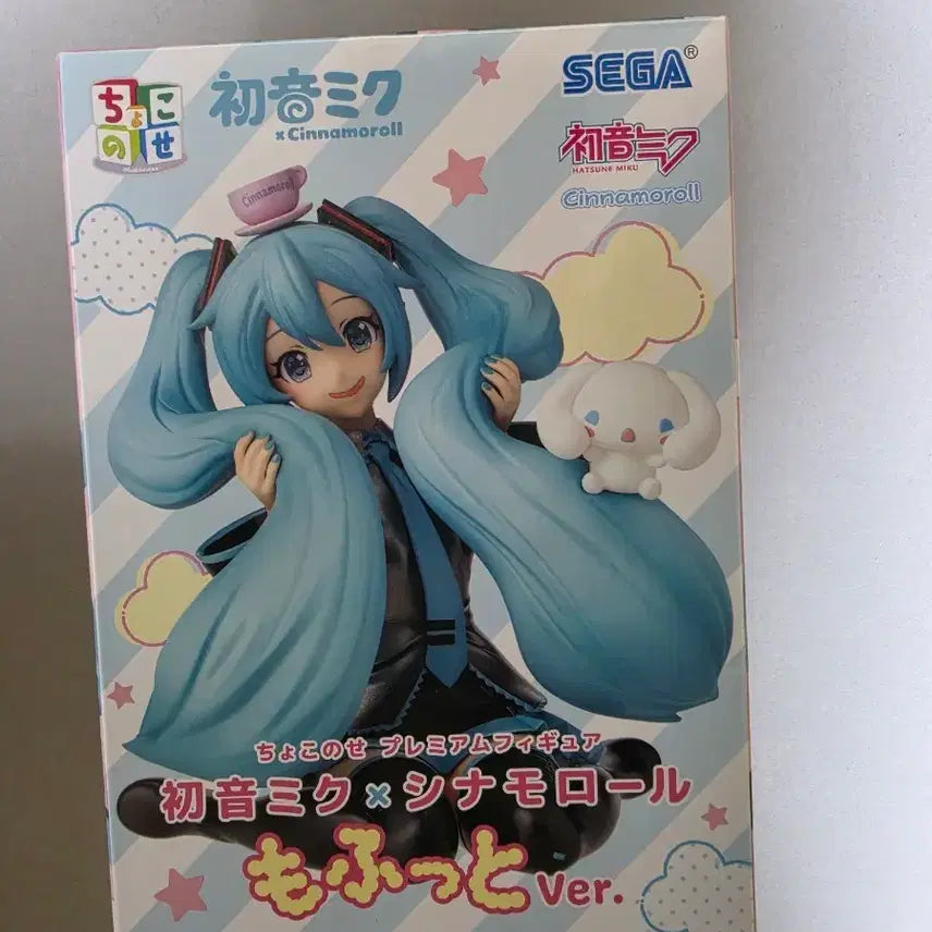 [BUNJANG] Sega Hatsune Miku Cinnamoroll Collaboration Figure / 세가 하츠네 미쿠 시나모롤 콜라보 피규어