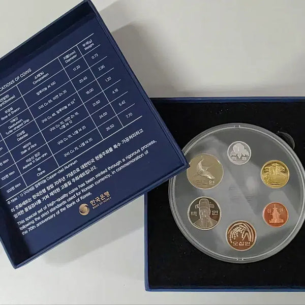 [BUNJANG] Bank of Korea 70th Anniversary Proof Mint / 한국은행 70주년 프루프 민트