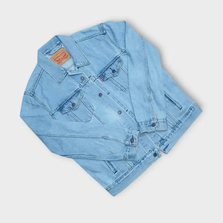 [BUNJANG] Levi's Trucker Denim Jacket Light Wash L-XL / 리바이스 트러커 데님자켓 연청. L ~ XL
