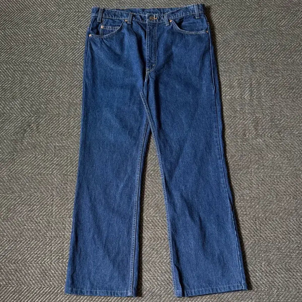 [BUNJANG] Levi's 517 Orange Tab 90s Indigo Bootcut Denim Pants / (36) 90s USA 리바이스 517 오렌지탭 인디고 부츠컷 데님팬츠